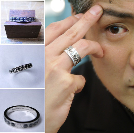 吉川晃司 keep on singing!! シルバーリング KIKKAWA KOJI 30th