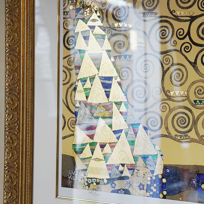 生命の木 絵画 グスタフ・クリムト画 「生命の樹 Tree Of Life」版画