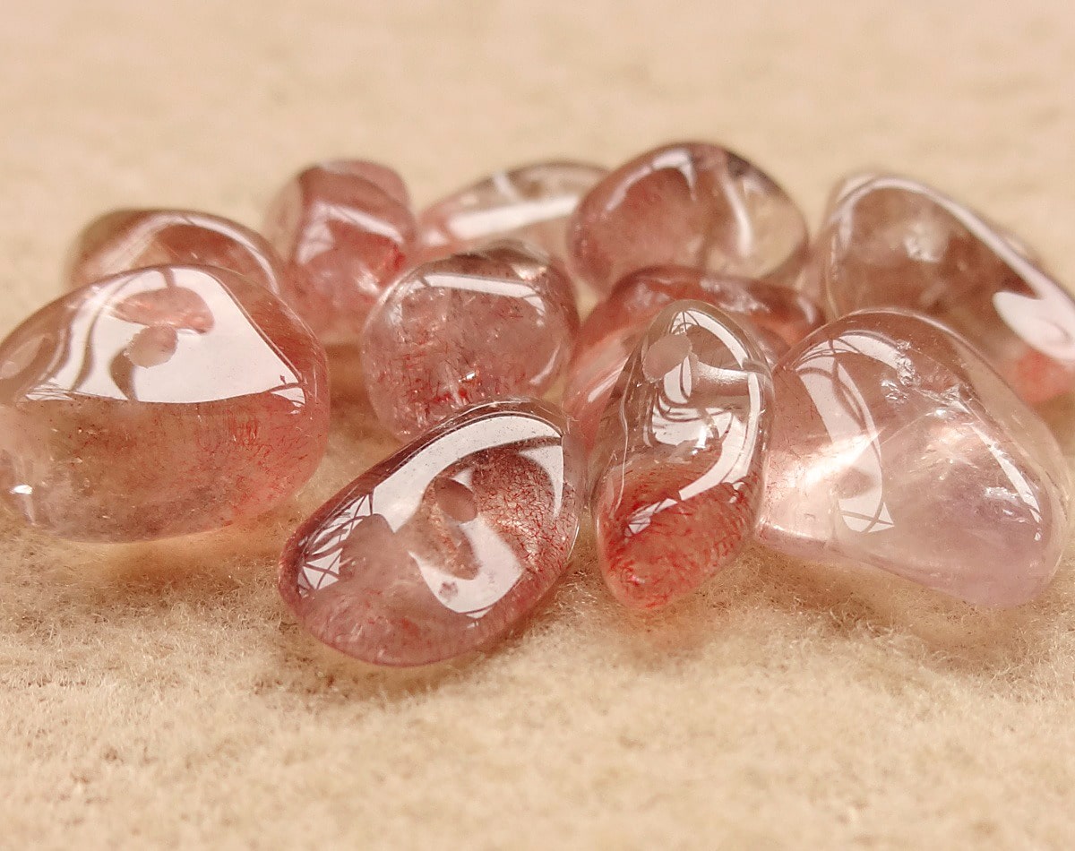 ストロベリークォーツの効果・意味｜微細なゲーサイトを内包した超希少