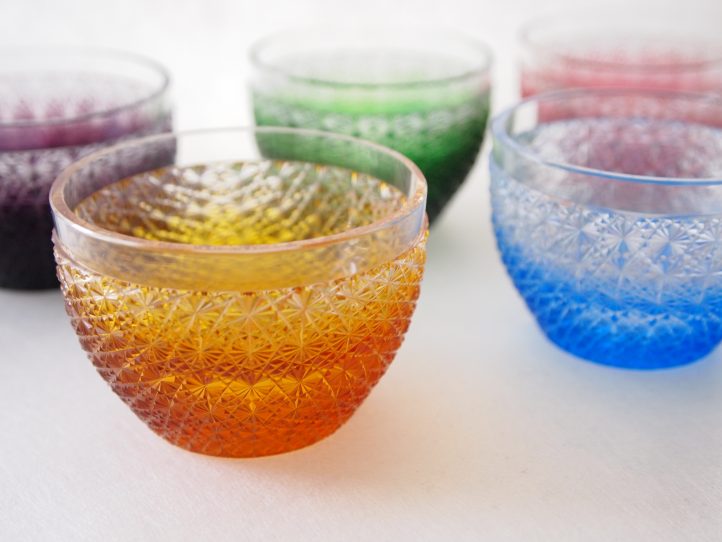 安田 公子【切子】 | 切子ガラス工芸研究所 たくみ工房 | TAKUMI CUT