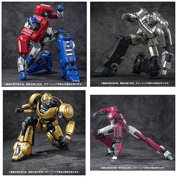 au × トランスフォーマー オプティマスプライム・バンブルビー