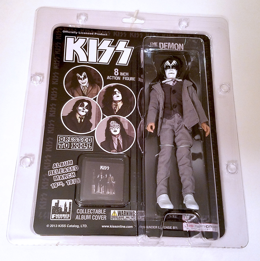 KISS Dressed to Kill Demon 8-Inch Action Figure - KISS Addiction