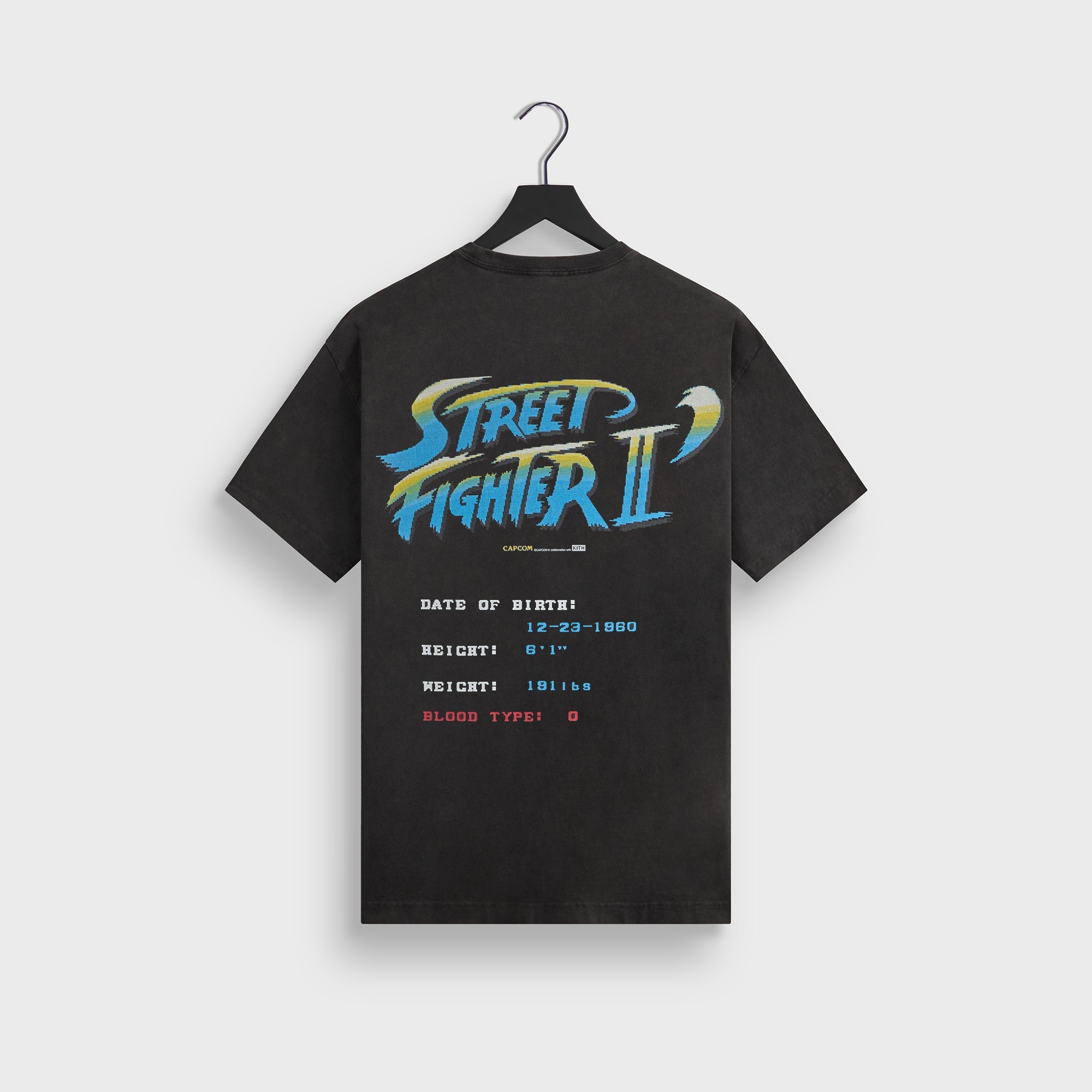 Capcom | Kith Guile Champion Edition Vintage Tee - Black