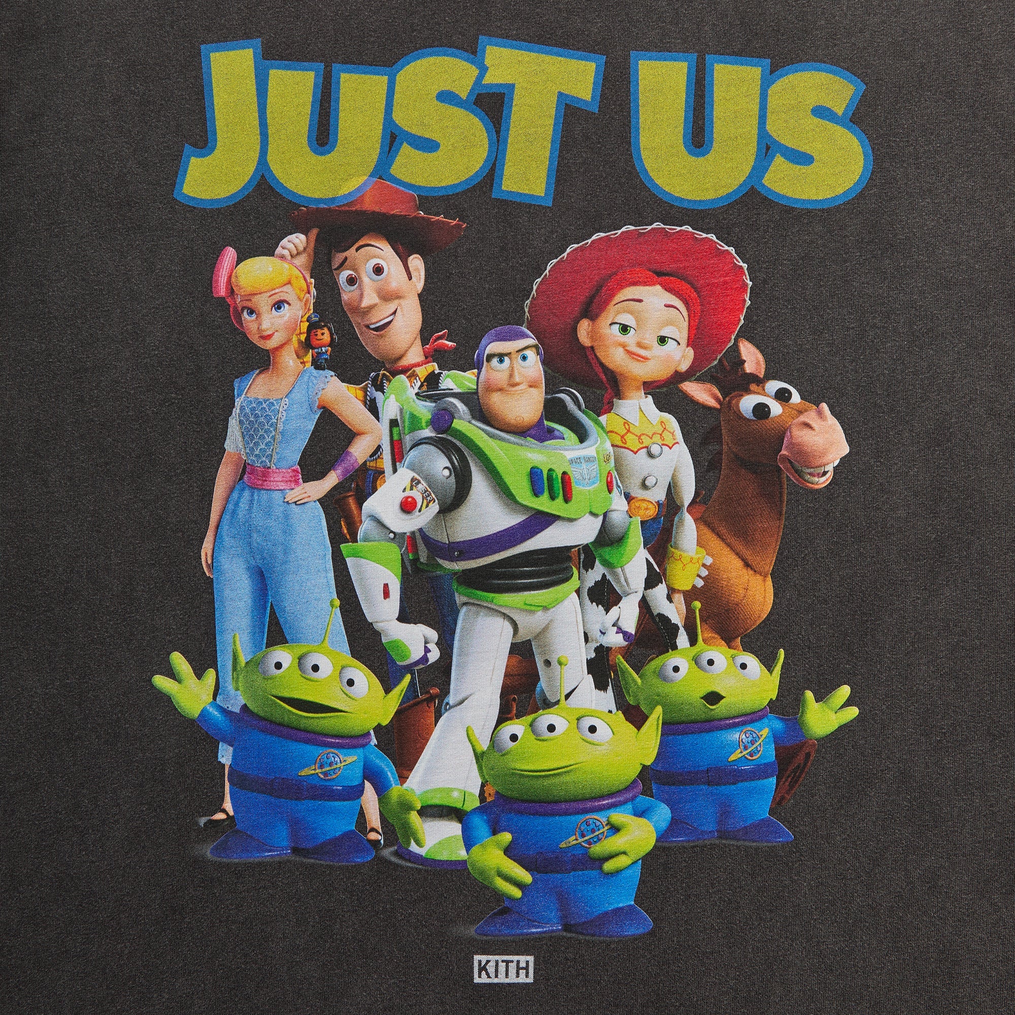 Disney | Kith for Pixar Just Us Toy Story Vintage Tee - Black