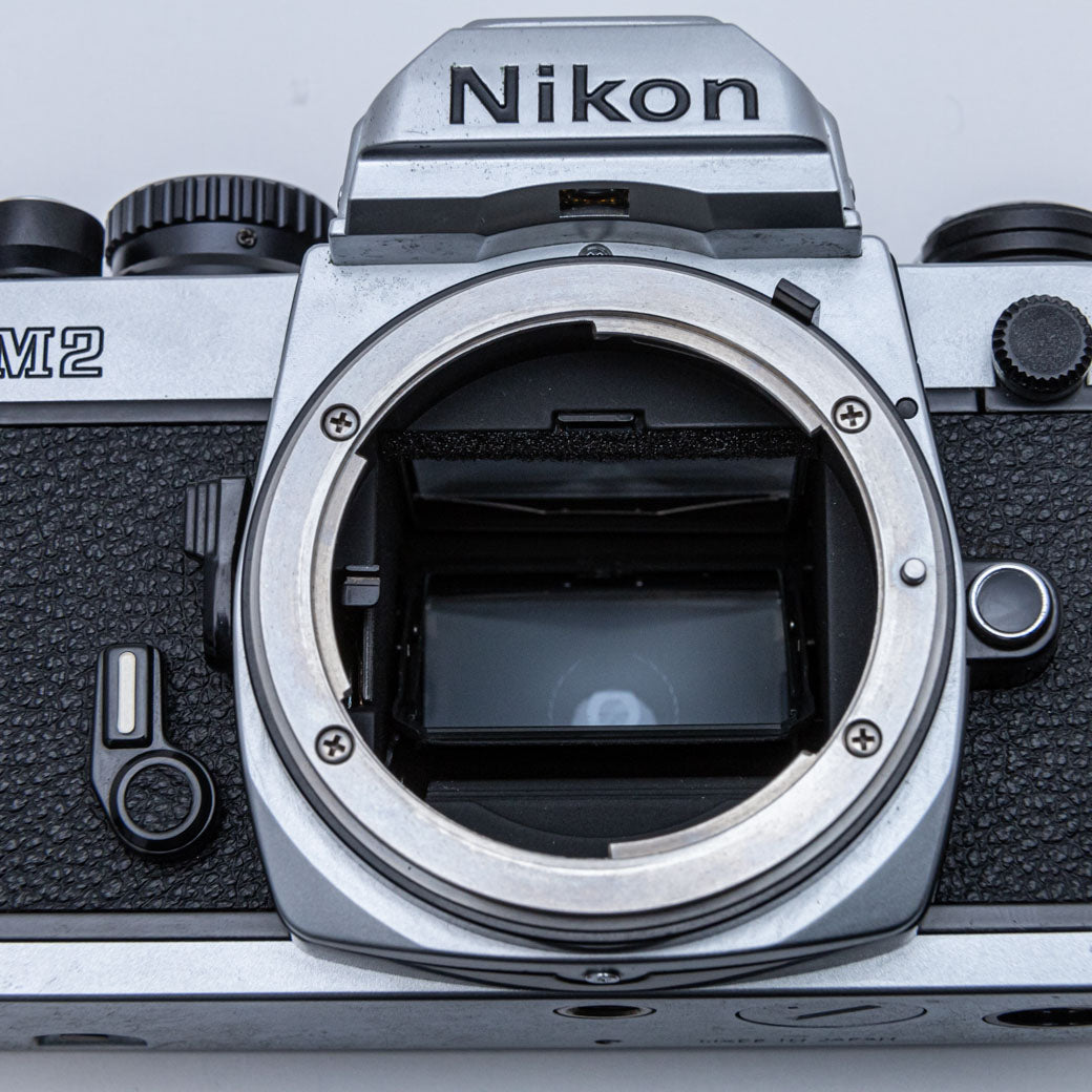 後期型CEマーク入りNikon ニコン FM2 シルバーストラップ付き