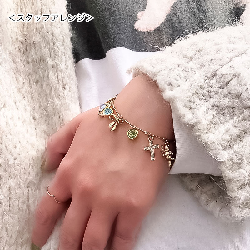 チャーム クロス石付No.10 クリスタル/RC – 貴和製作所オンラインストア