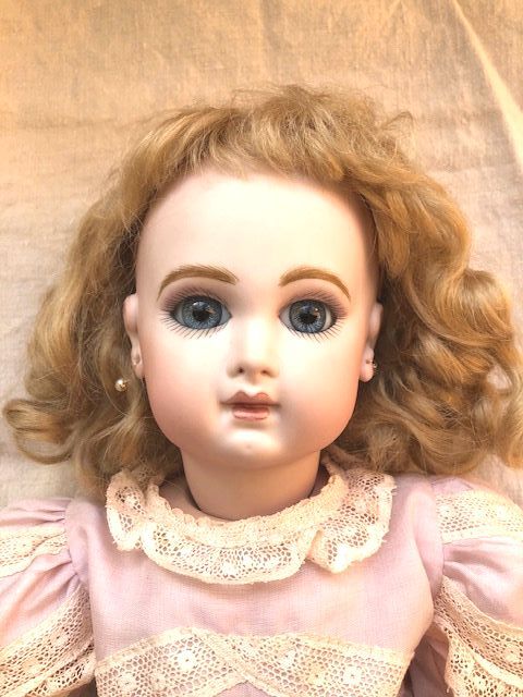 リプロビスクドール,フレンチ,デポゼEJジュモー,42cm,青目,ブロンド