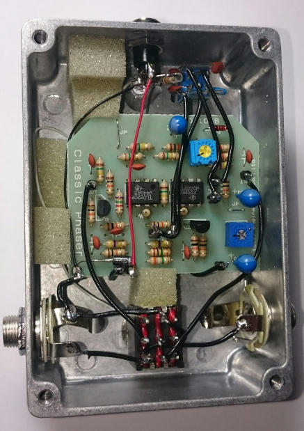 市販キットの MXR Phase 45 化 MOD 簡単 自作 h/w: kjc_guitar