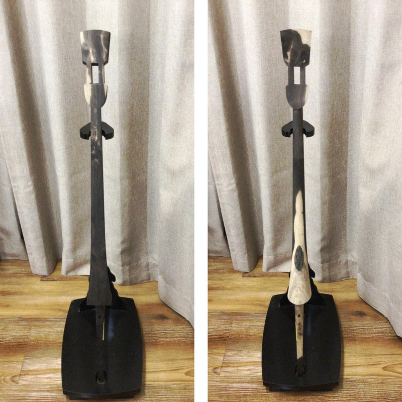 沖縄三線！貴重！知念大工型！本蛇皮！本張り！【一枚張り】 沖縄三線