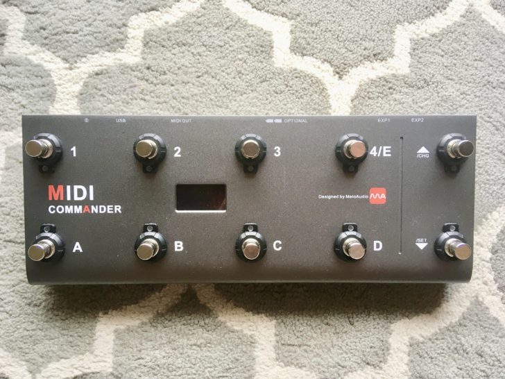 Melo Audio MIDI COMMANDER スイッチャー Melo Audio Midi Commander