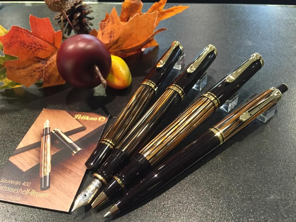 ペリカン M400 茶縞万年筆入荷！ | ナガサワ文具センター