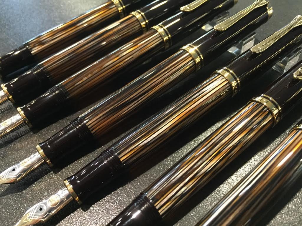 ペリカン M400 茶縞万年筆入荷！ | ナガサワ文具センター