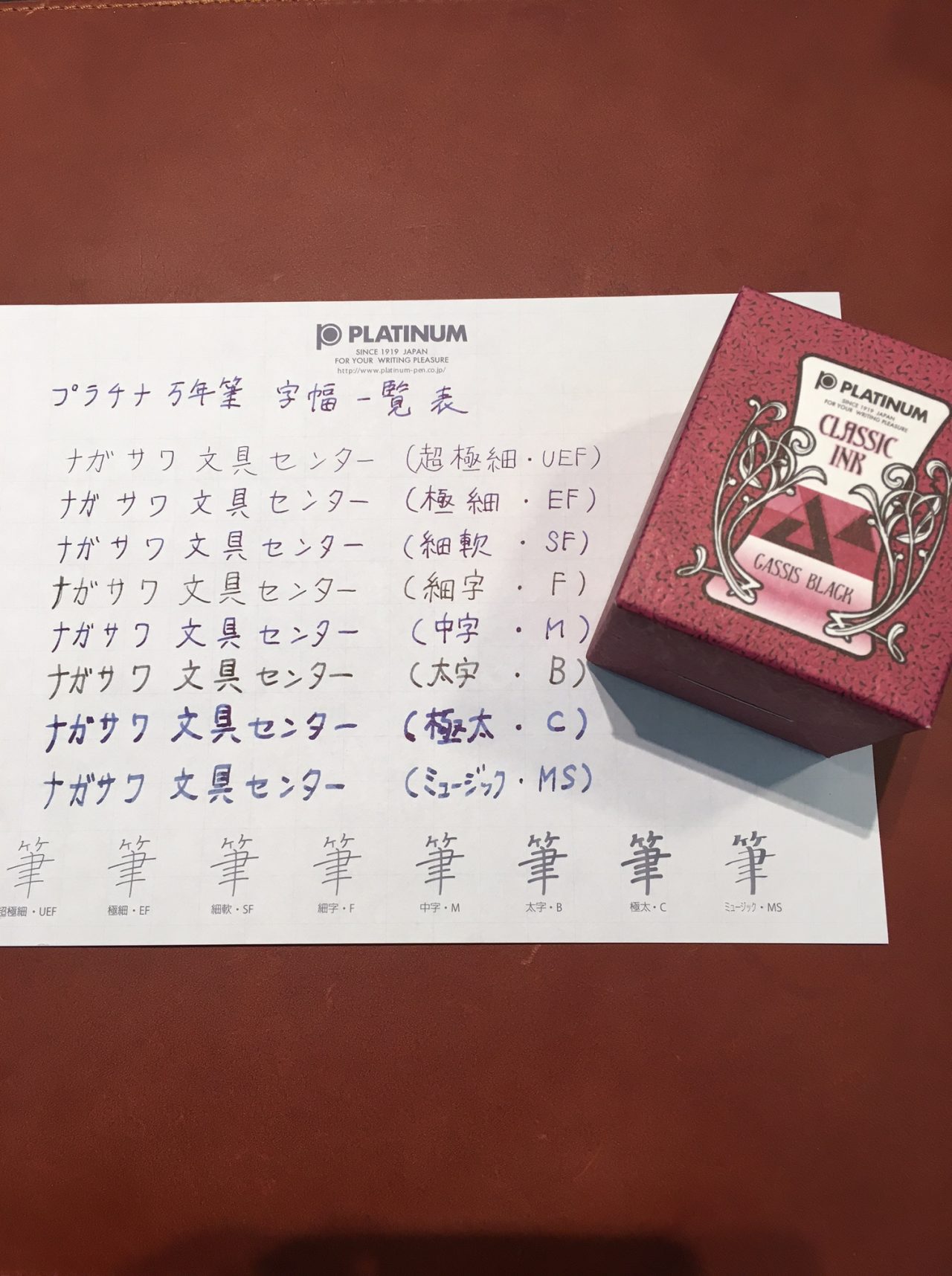 なにが違うの！？ 国内万年筆 プラチナ万年筆編 序章 | ナガサワ文具