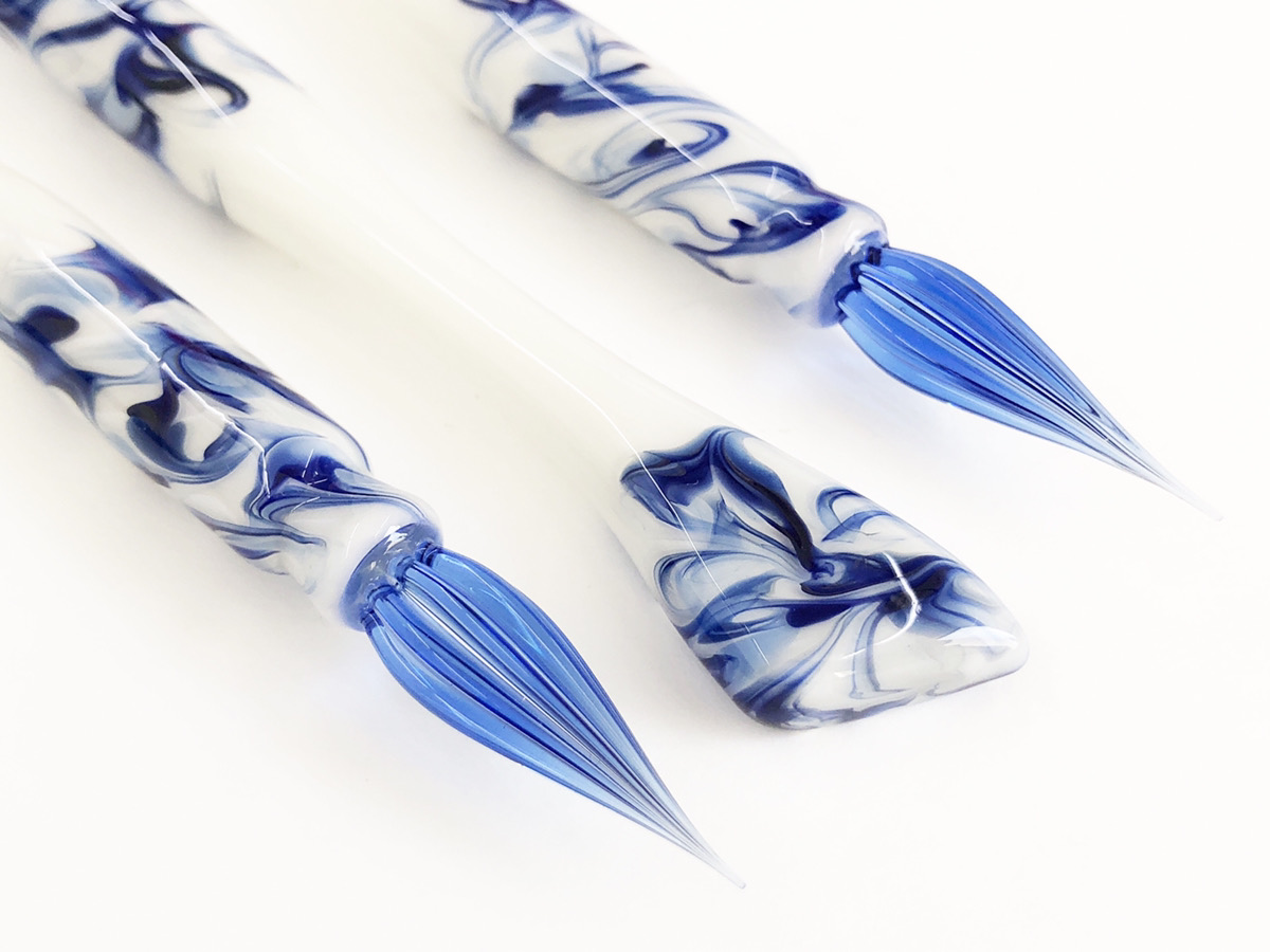 夏のプレゼントにもオススメ！ひとつ房様の限定ガラスペン「流水