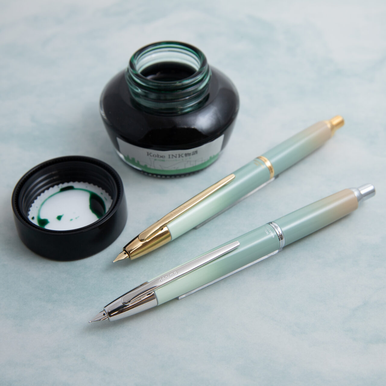 NAGASAWA限定万年筆 「KOBE Gradation 2025 東川崎ハーバーミント