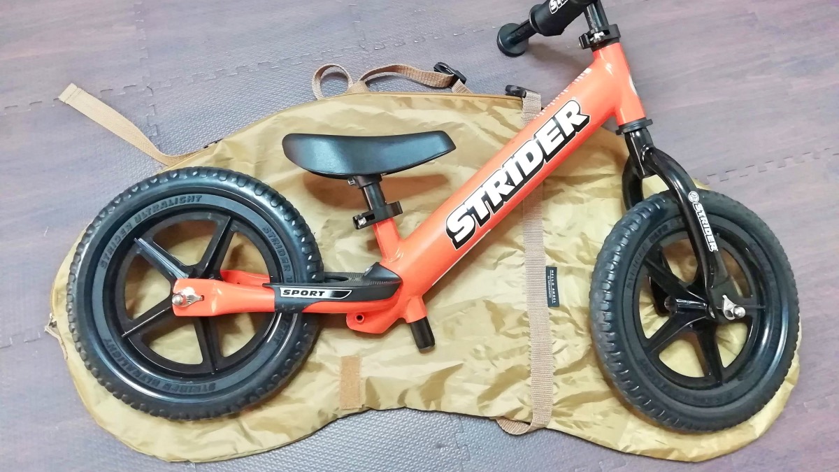 キャリーバッグ・サポーターなどセット⭐︎【STRIDER】12インチ キック