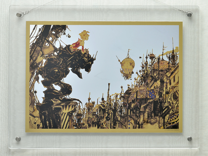 Yoshitaka Amano Art mirror “ HIKARIKIRIE series” 「天野喜孝 アート