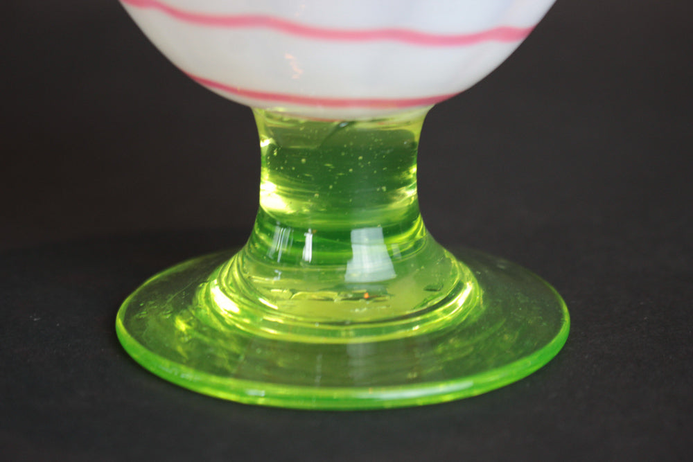 大正ガラス ピンクレッドセット 氷カップと氷コップ 大正ガラス ピンク