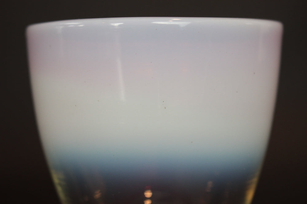 三色縁赤乳白ぼかし氷コップ Z-8 在庫1個 – 古福庵 [ KOFUKUAN