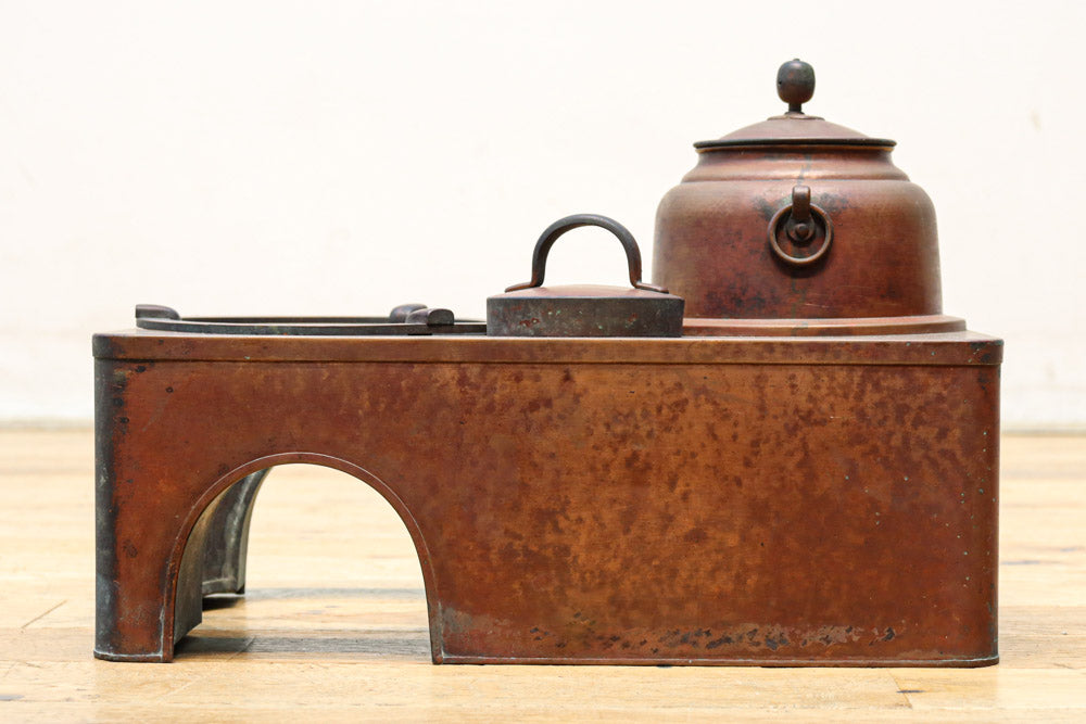 燗銅壺 古銅燗銅壺 酒燗器 時代物 銅製 酒燗器 熱燗