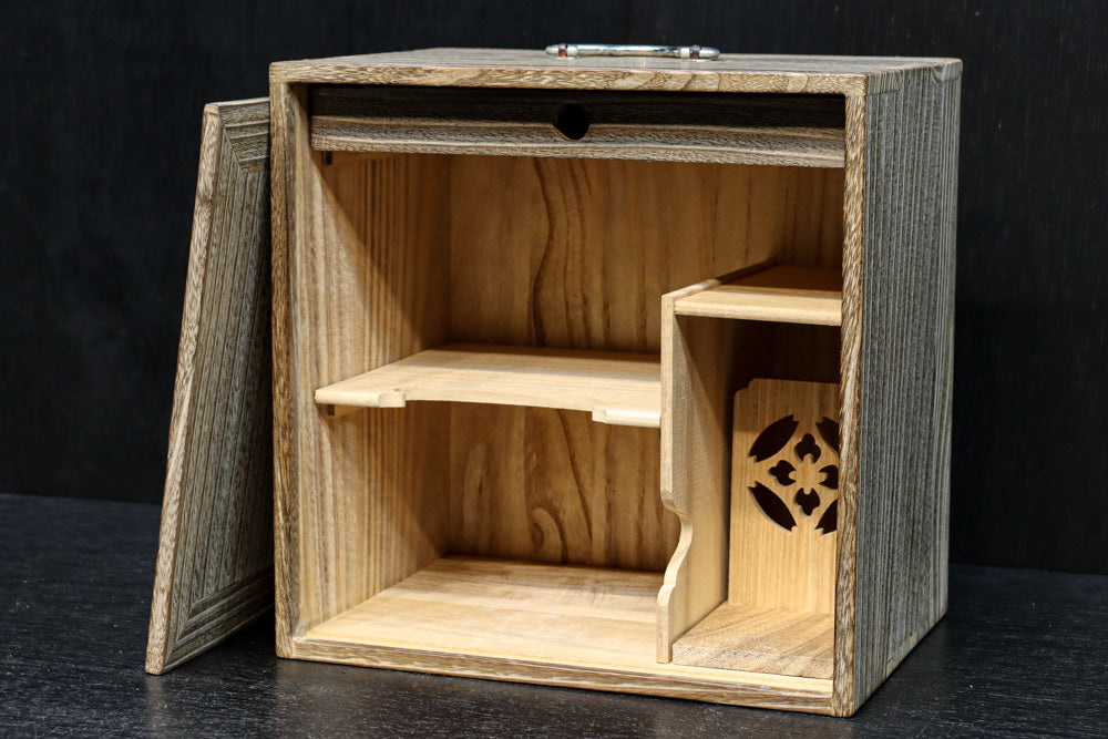 野点や旅先でのお茶会に重宝する旅箪笥 DC8771 – 古福庵 [ KOFUKUAN