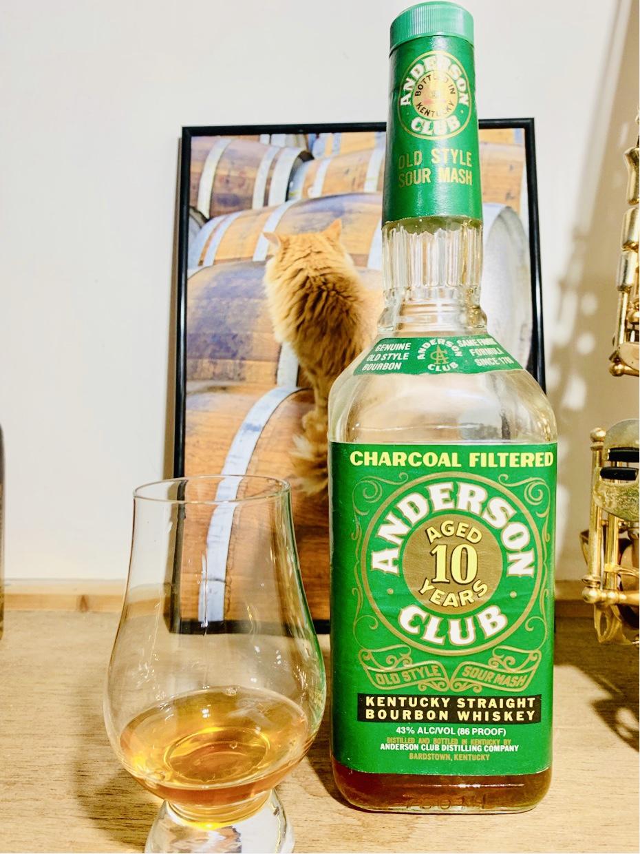 ANDERSON CLUB 15年 バーボンウイスキー 古酒 750m