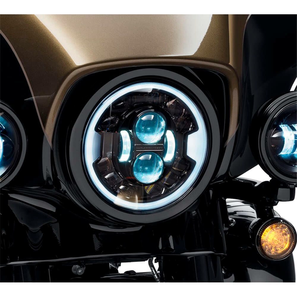 □ハーレー純正□LED□ヘッドライト□デーメーカー□クローム□67700144A□