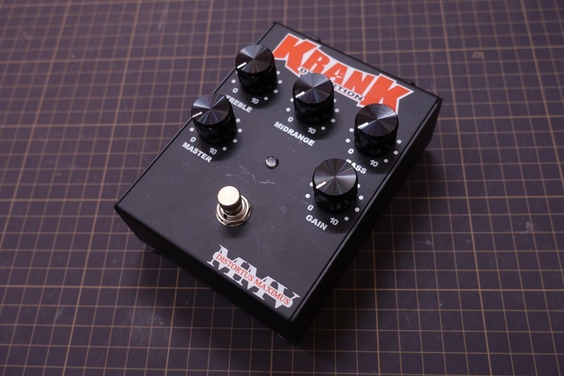 □KRANK Distortus Maximusエフェクター ディストーション 20200429