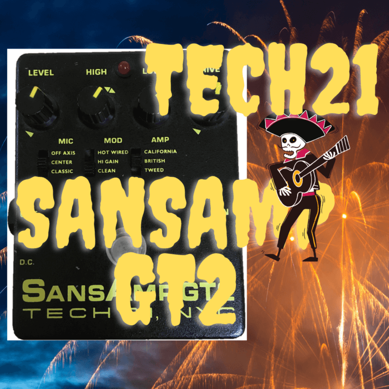 TECH21 SANSAMP GT2の特徴と使い方【歪み系エフェクター】│koikoi