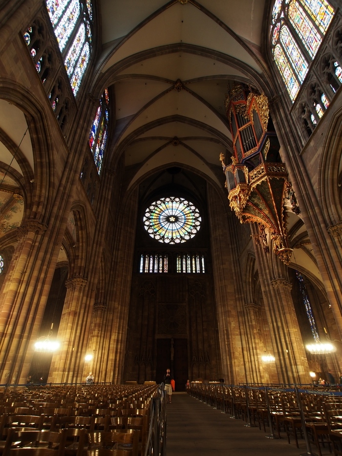 大判セント・ジョン・ザ・ディヴァイン大聖堂ステンドグラス バラ窓