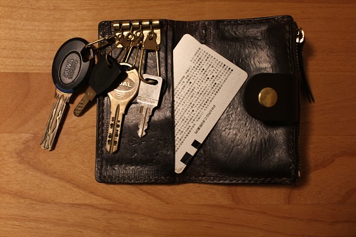 herz】長く大事に使える革財布【小銭入れ付キーケース】 | こくおブログ