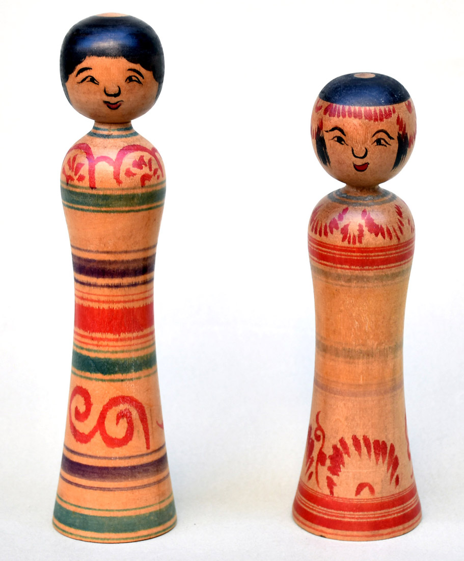 伝統こけし 盛秀太郎 温湯 だるま 達磨 ダルマ こけし 郷土玩具 民芸品