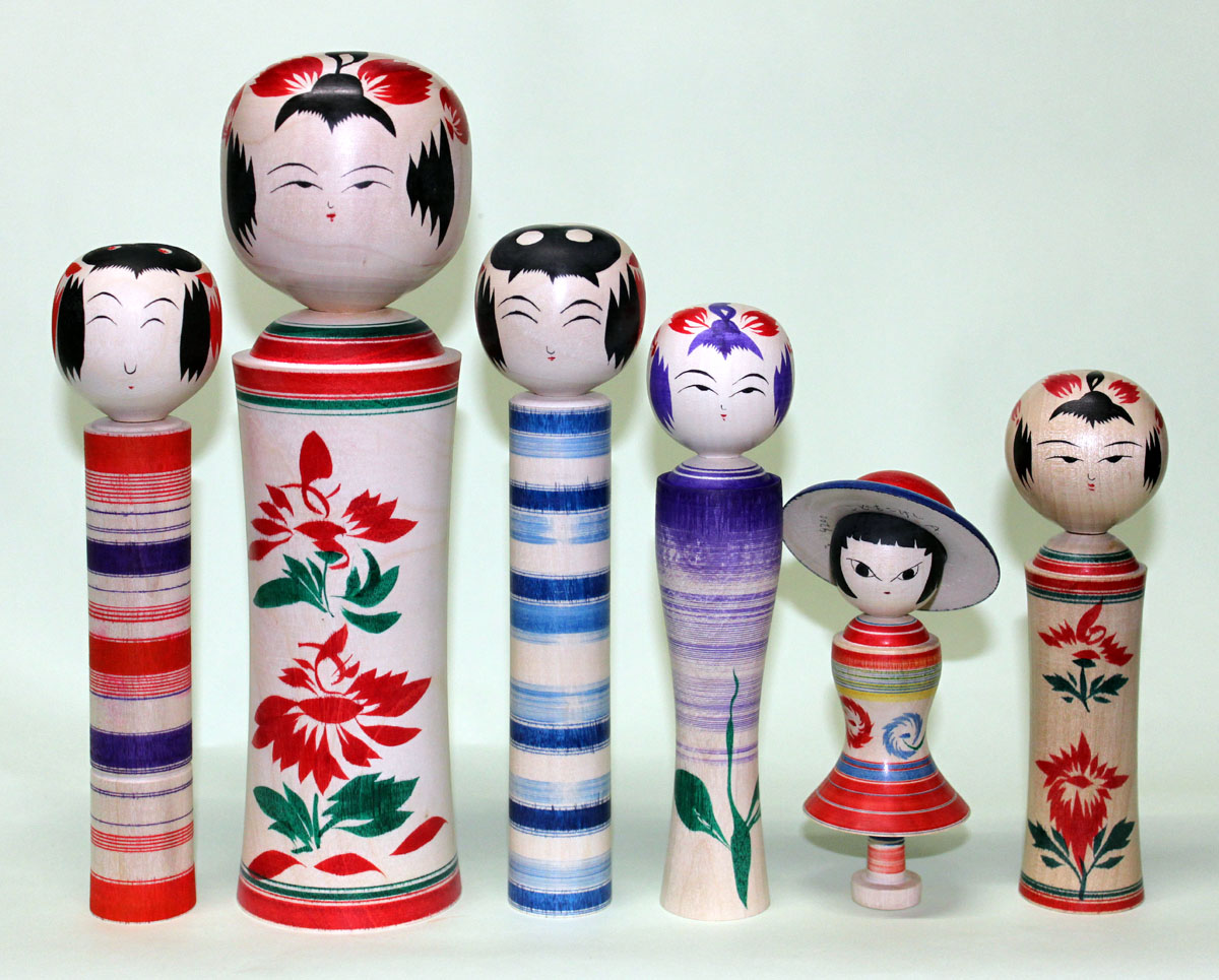 ベスト 松田大弘 こけし 出品9/3まで】松田大弘工人 こけし 出品9/3