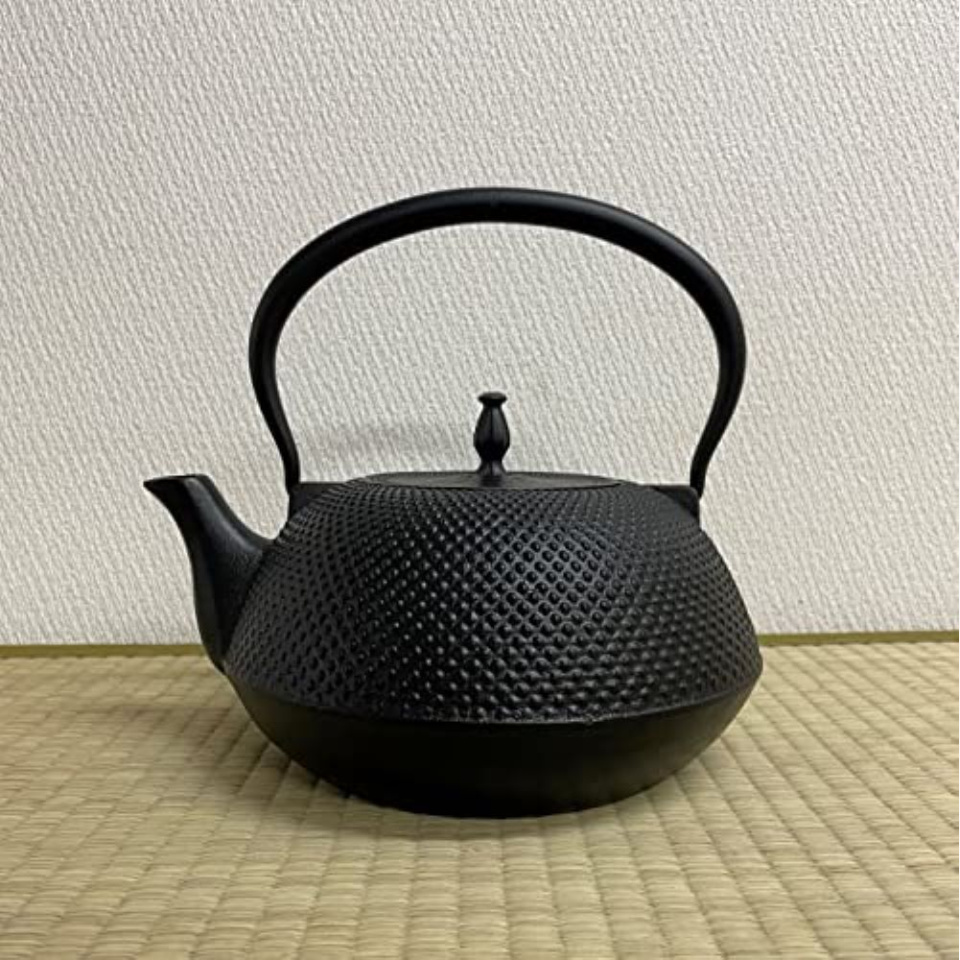 未使用品 南部特製銘(宝星堂)造 15型アラレ 南部鉄瓶 南部鉄器 調理