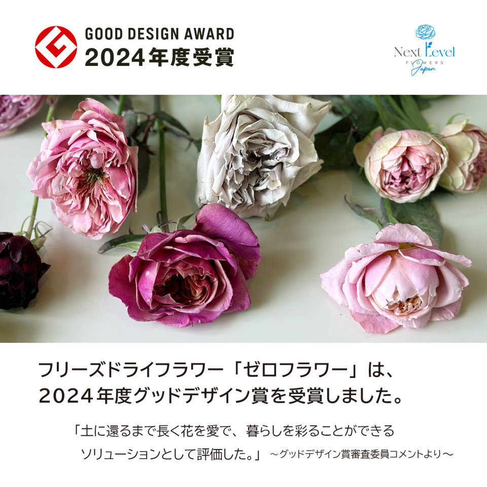 こころ粋 / 【BOXギフト】フリーズドライフラワー 「ゼロフラワー
