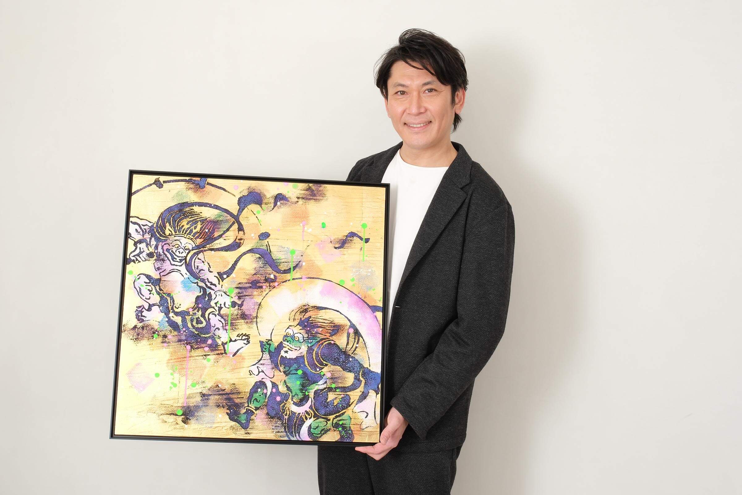 希少】さとうたけし氏 ローラーアート サイン有り ペイントローラー