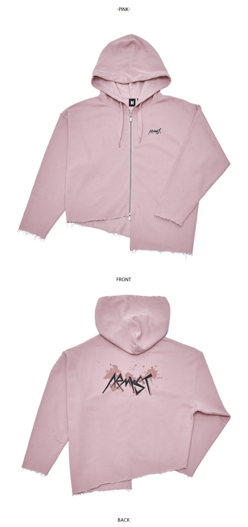 アーティストメイド BTS ジョングク グク フーディ ピンク BTS