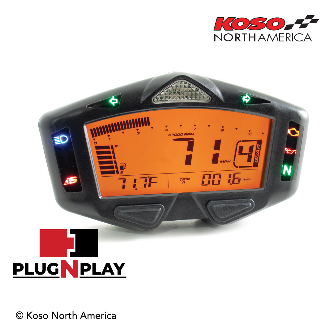 DB-03R | Multifunction Plug & Play | for Honda GROM® - KOSO North