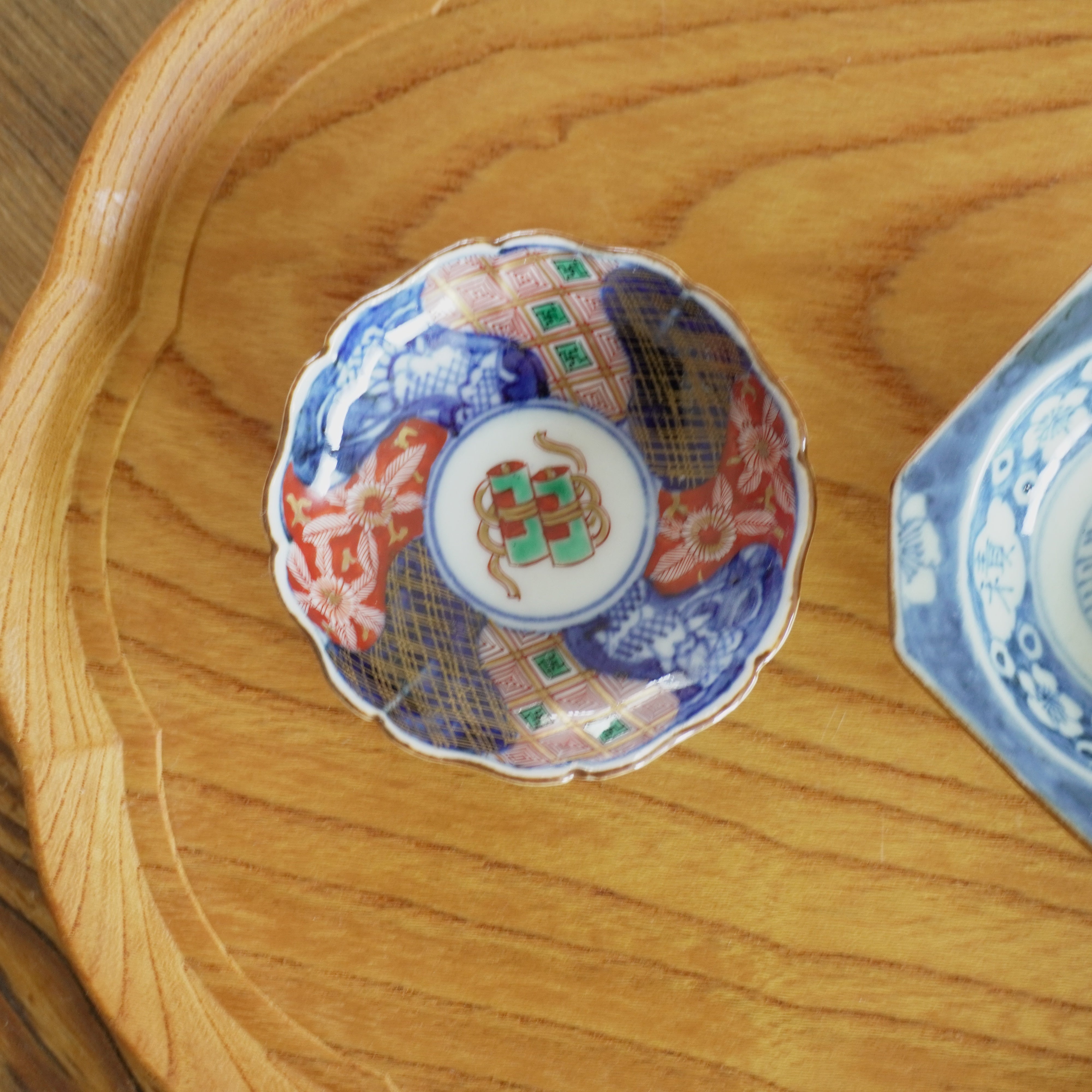 大聖寺伊万里 古伊万里 伊万里 豆皿 菓子皿 蔵出し 5客 大聖寺伊万里