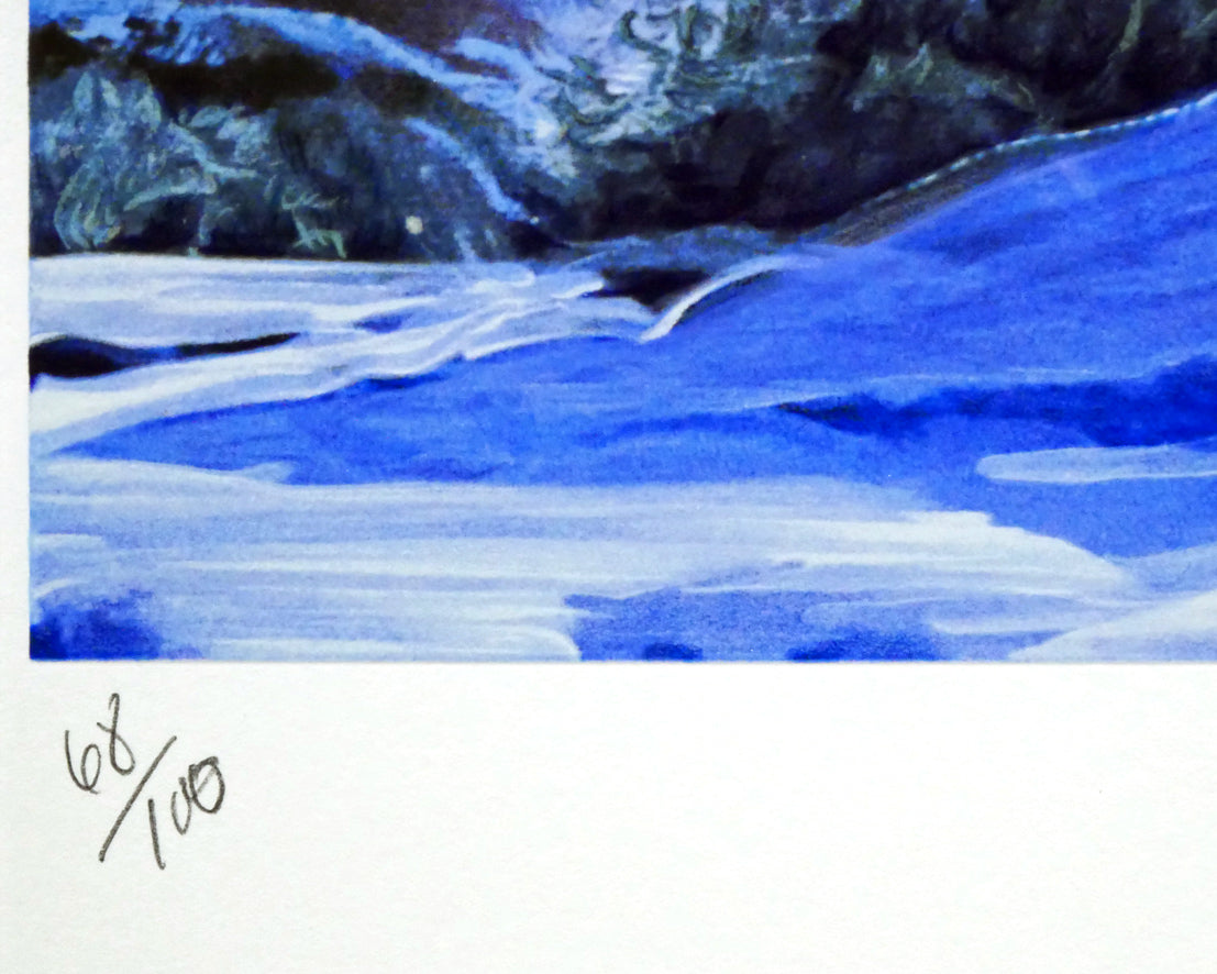 デイル ターブッシュ（Dale TERBUSH）「月は愛の光」シルクスクリーン