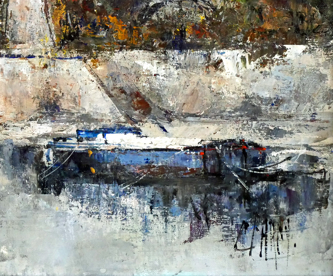 クロード ファルシー（Claude Farcy）「セーヌ川（パリ エッフェル塔