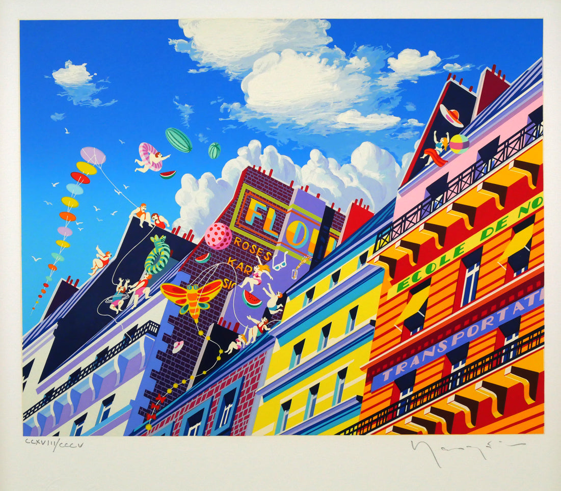 絵画 ヒロ・ヤマガタ ヒロヤマガタシルクスクリーン