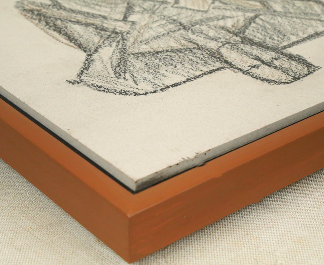 本田明二「けものを背負う男」陶板画レリーフ作品 絵画買取・販売の