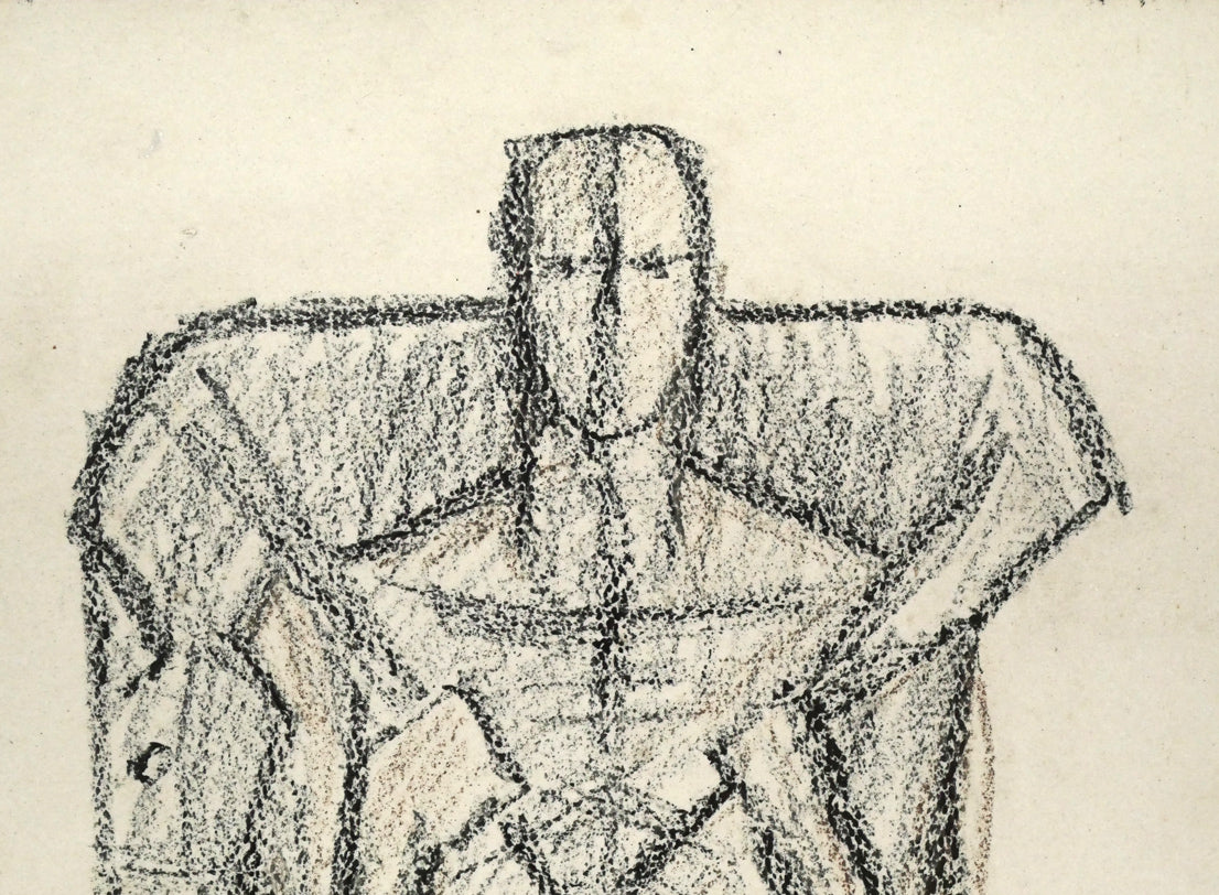 本田明二「けものを背負う男」陶板画レリーフ作品 絵画買取・販売の