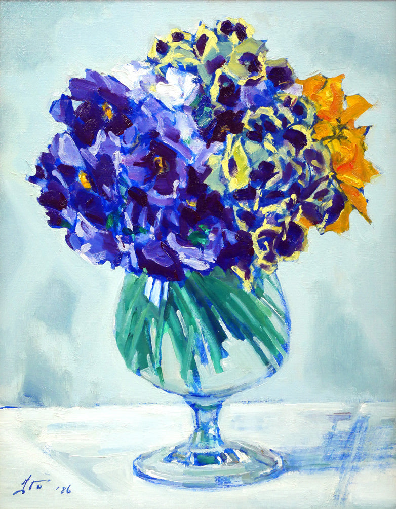 絵画 油彩画 油絵 原画 「カフェの二人」菊地正則 パリ 美品 額付き