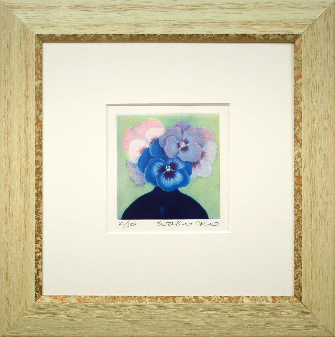 大沢昌助「水田のあたり」リトグラフ 絵画買取・販売の小竹美術