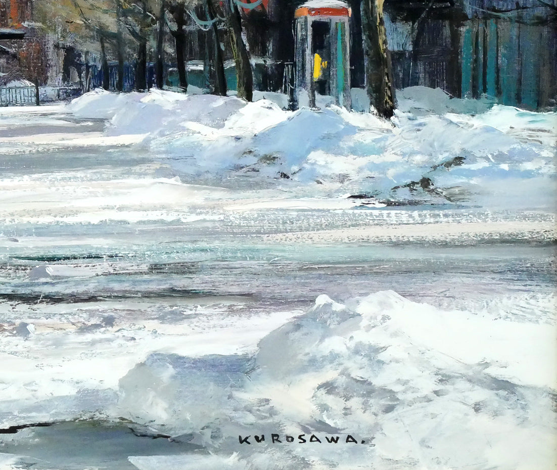 冬の海」房総黒生海岸 絵画 油絵 F8 冬の海」房総黒生海岸 絵画 油絵