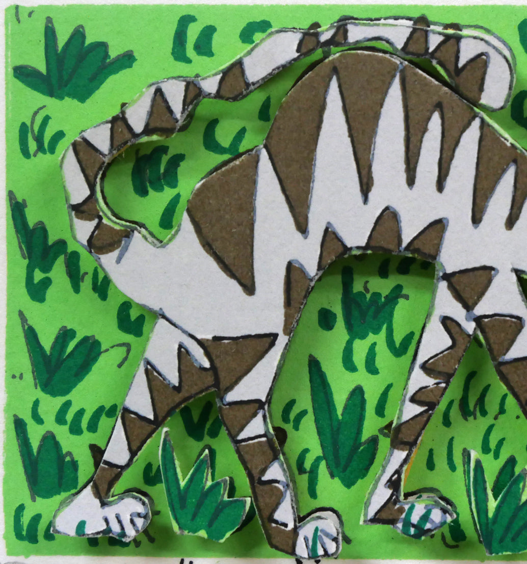 James Rizziの3Dシルクスクリーン版画「GOOD KITTY」 James Rizziの3D