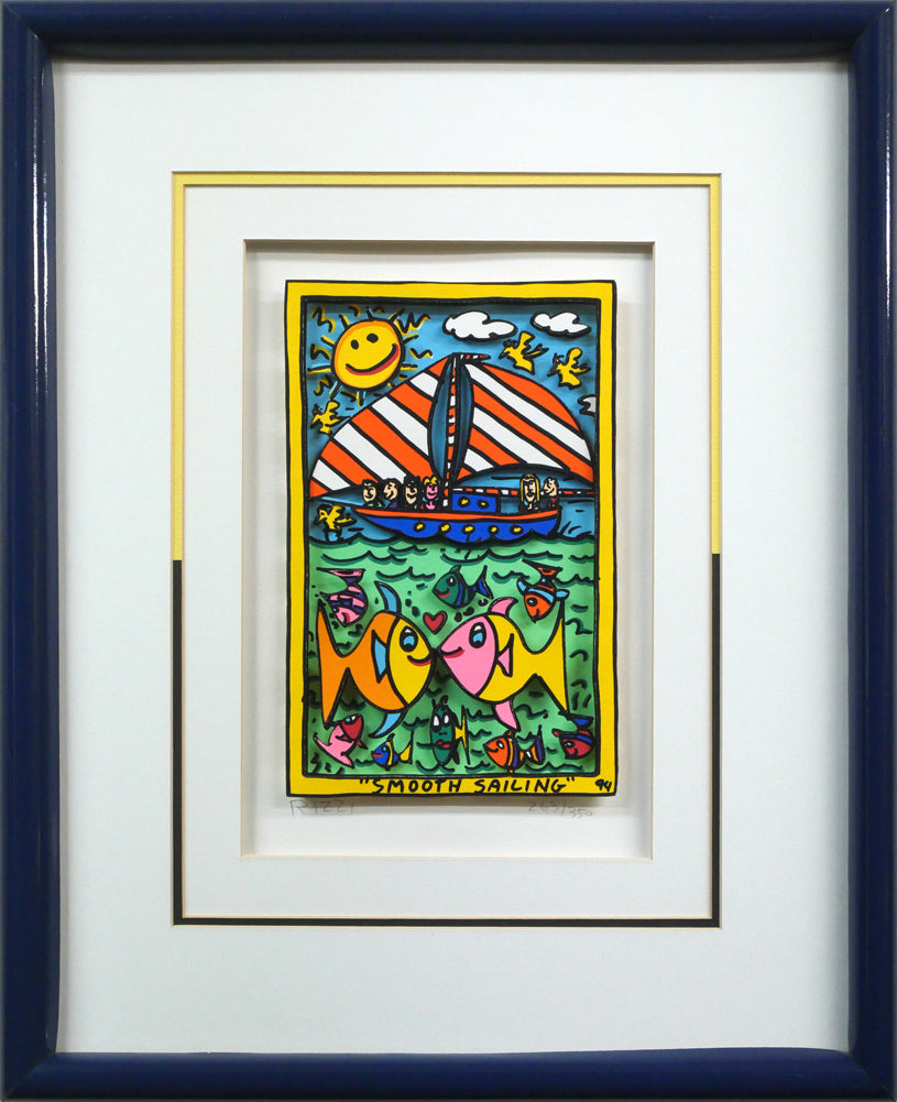 ジェームス・リジィBON VOYAGE シルクスクリーン 3D け東0308