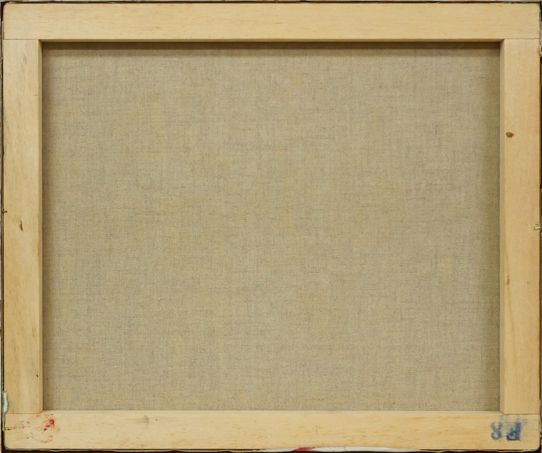 佐藤勝彦「無題」油絵・F8号 絵画買取・販売の小竹美術